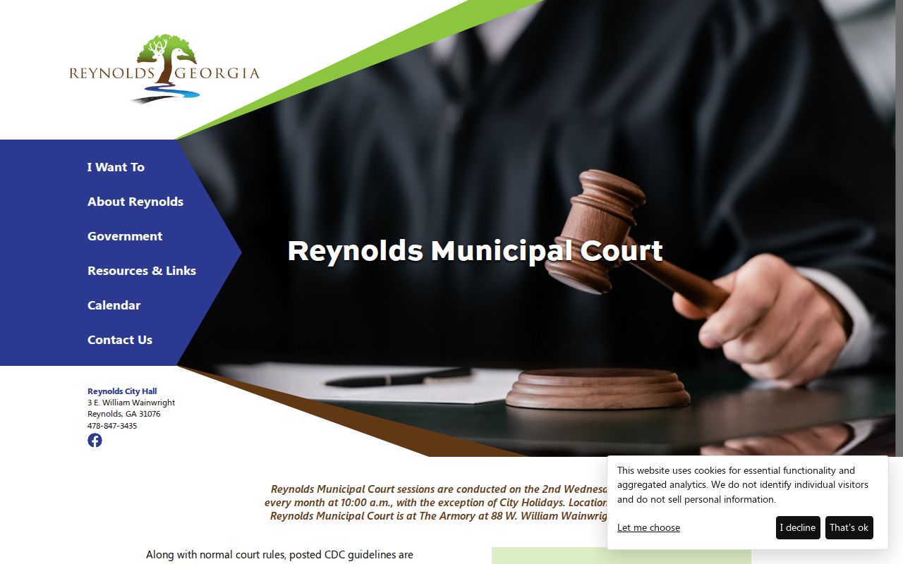 Reynolds rules for Taylor County municipal court warrants